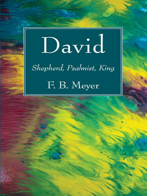 Title details for David by F.B. Meyer - Available